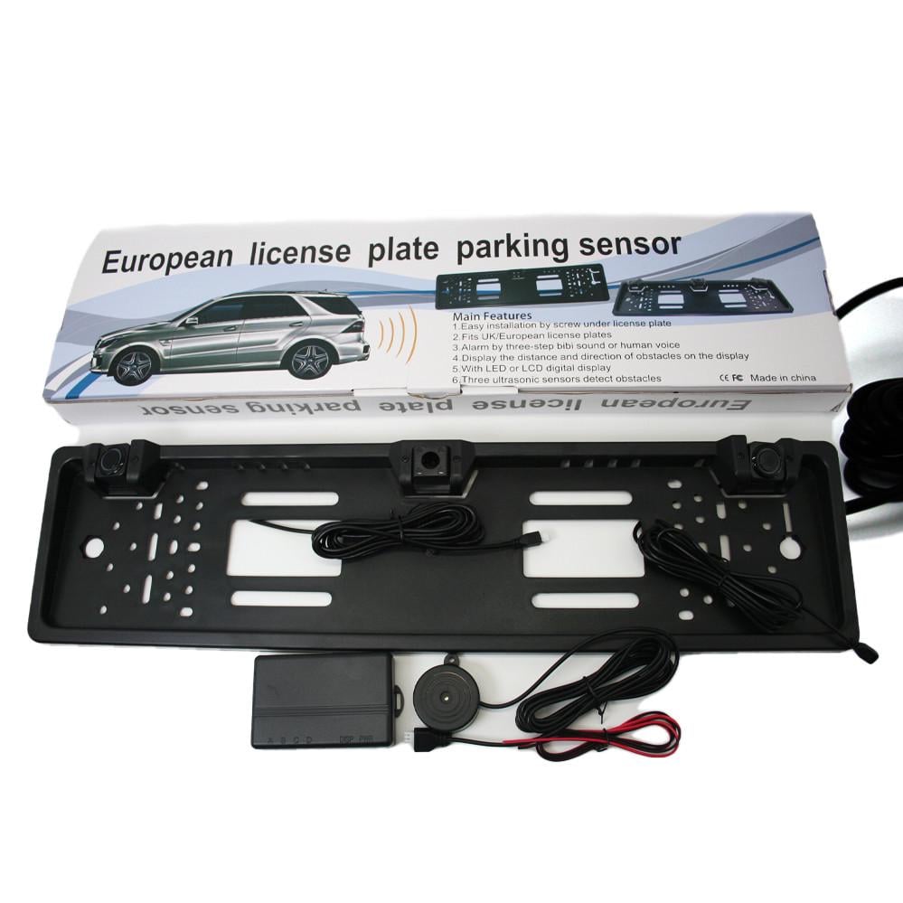 Парктронік з камерою заднього виду в номерний рамцi (001) Парктронік з камерою заднього виду в номерний рамцi (001)