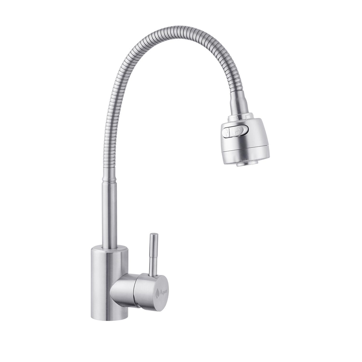 Смеситель для кухни с гибким изливом Agua Acero (INOX035-2)