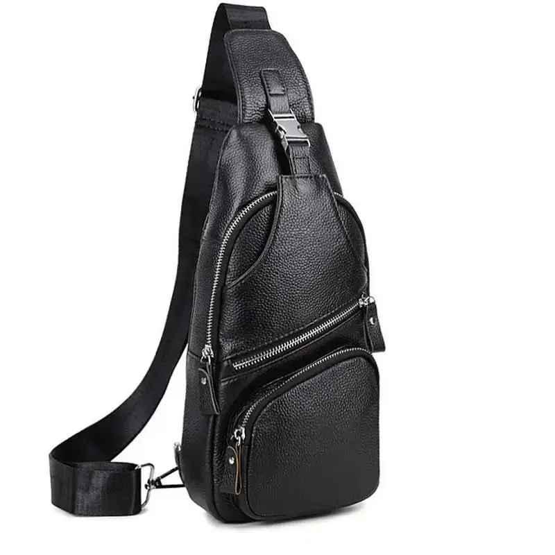 Сумка-слинг кожаная Tiding Bag MK76923
