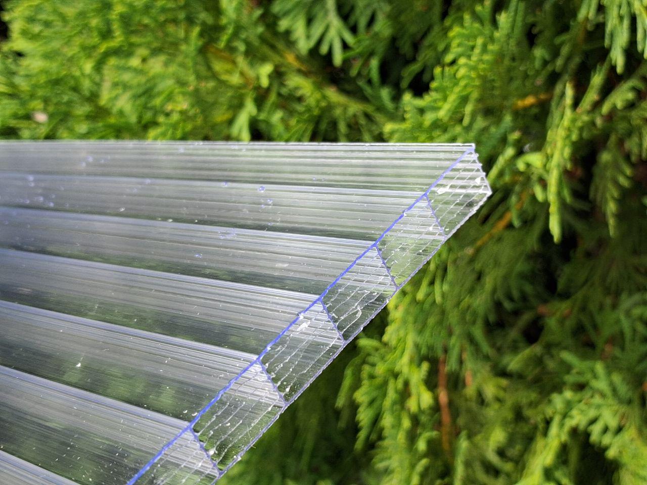 Поликарбонат сотовый BAUGLAS ST LONGLIFE энергосберегающий 10 мм 2100x3000 мм Прозрачный (14276) Поликарбонат сотовый BAUGLAS ST LONGLIFE энергосберегающий 10 мм 2100x3000 мм Прозрачный (14276)