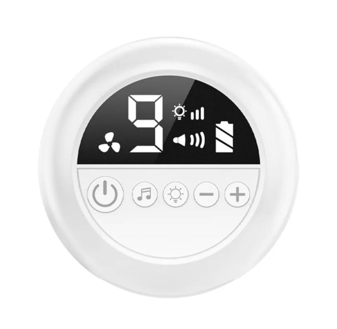 Аспіратор назальний безшумний відсмоктування соплів для немовлят з музикою та нічником (40999)