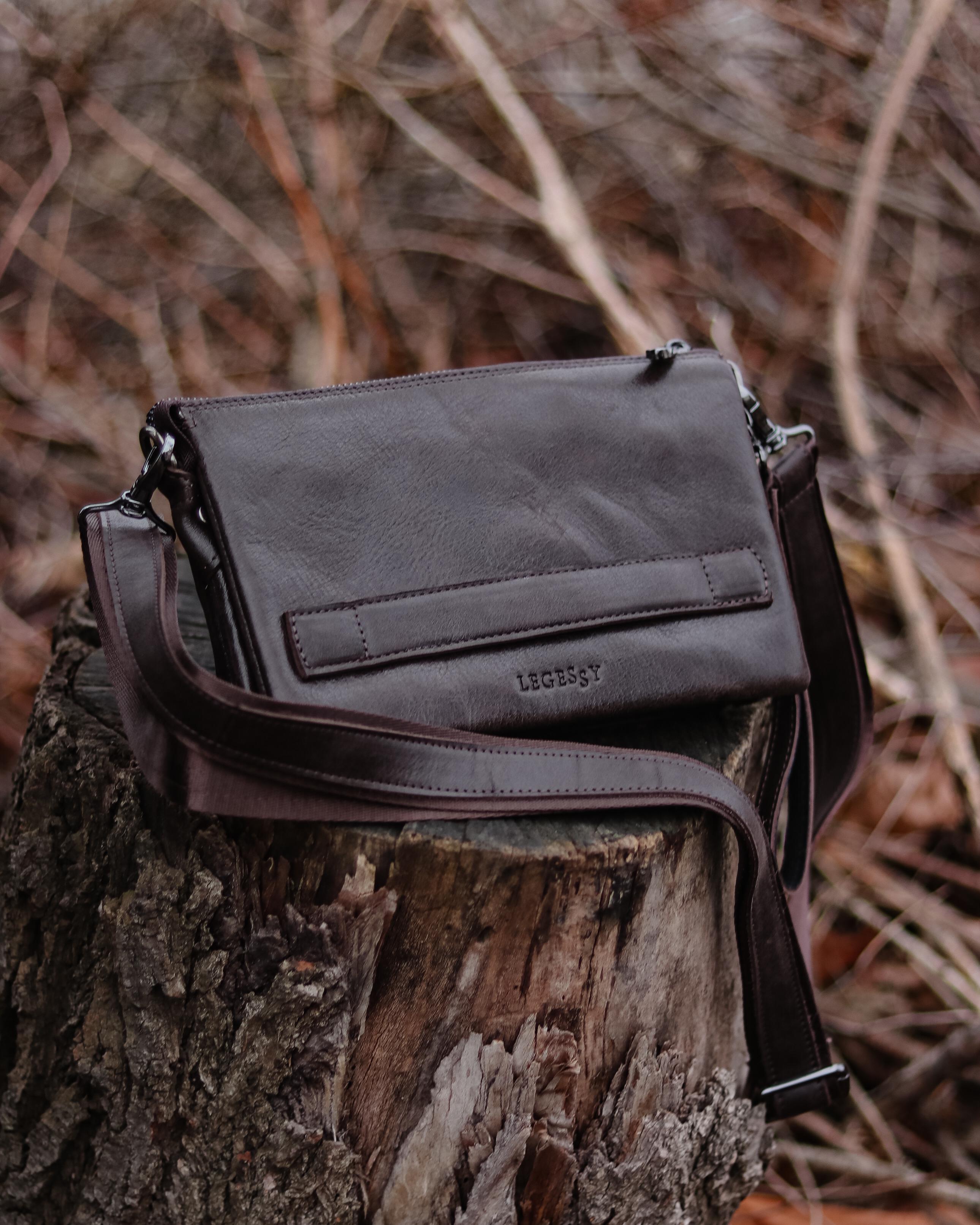 Клатч мужской 23х15 см (KR 137 COFFEE) - фото 2