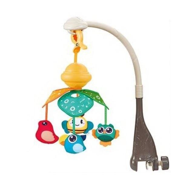 Карусель Baby Musical Bed Bell підсвічування/колискова мелодія/автоматичне обертання Multicolor (149163) - фото 1