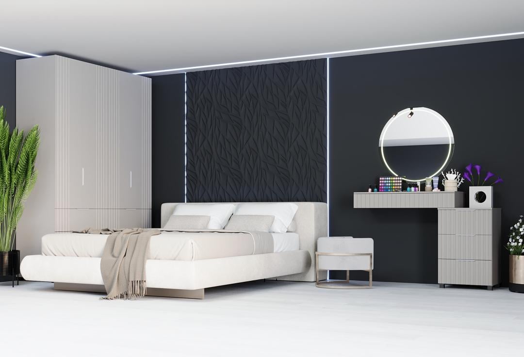 Туалетний столик з тумбою DiPortes Саванна Кс-11_K-35 30/92/42 см Кашемір 1(01374-01383) - фото 5 Туалетний столик з тумбою DiPortes Саванна Кс-11_K-35 30/92/42 см Кашемір 1(01374-01383) - фото 5