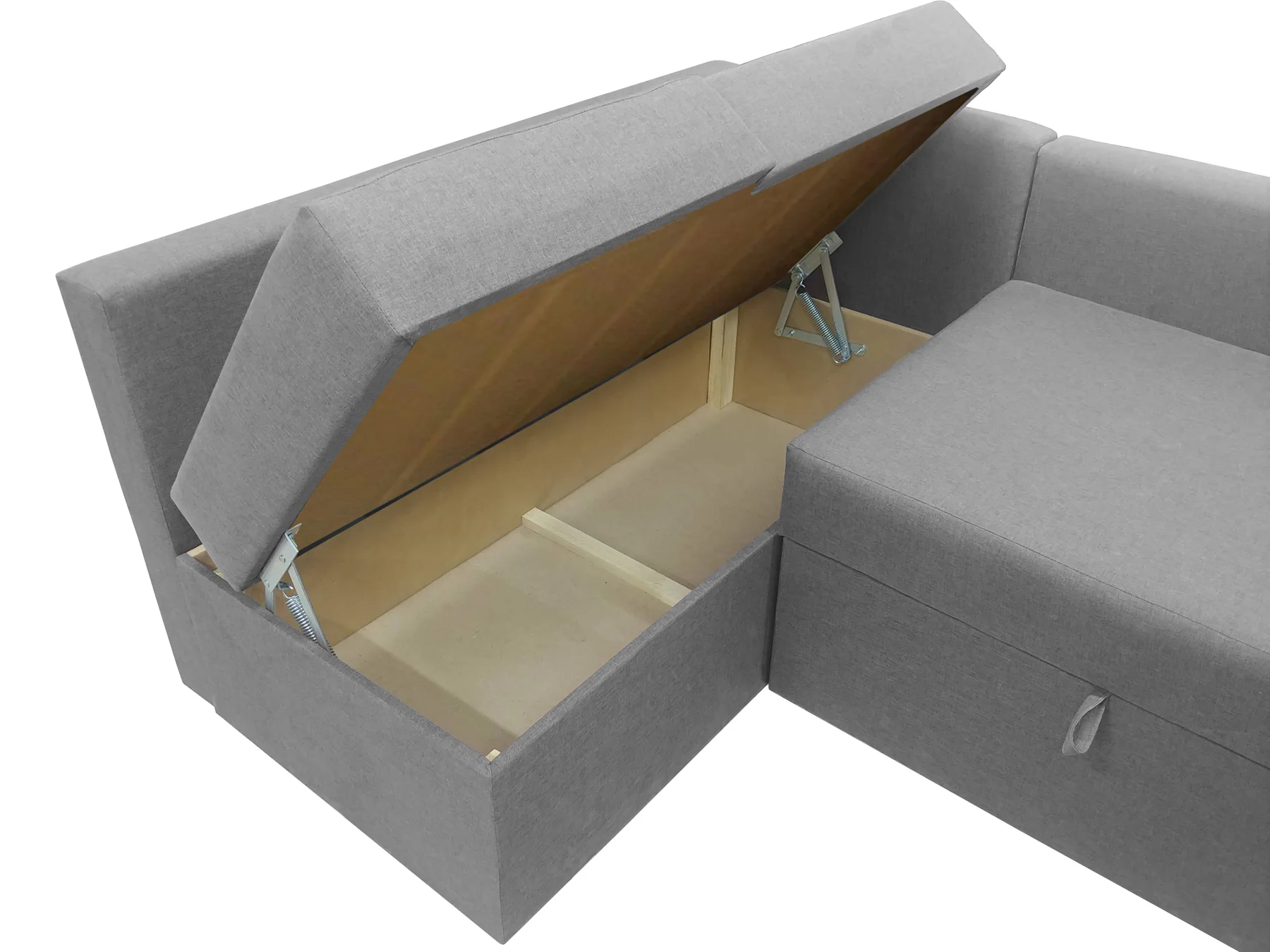 Диван кутовий Маямі 240х150 см Сірий (25484833) - фото 6 Диван кутовий Маямі 240х150 см Сірий (25484833) - фото 6