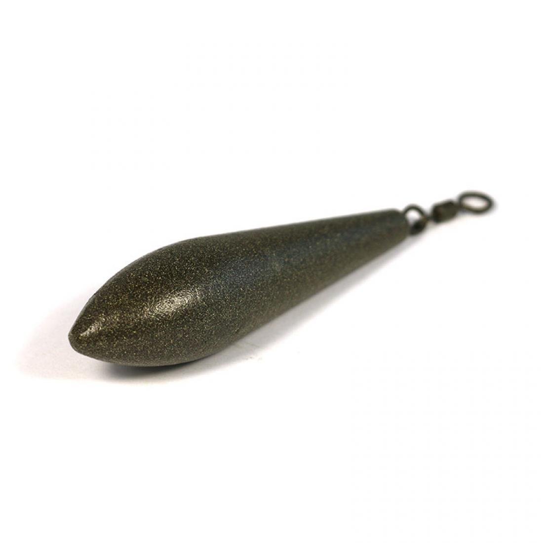 Грузило карповое с вертлюгом Лонг каст 80 г Зеленый (3KB5167)