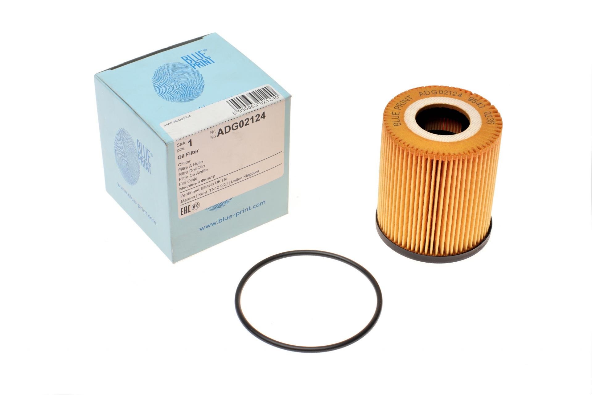 Фильтр масляный BLUE PRINT для MINI Cooper 1,6 i 01-08/Fiat Tipo 1,6 i 15- (ADG02124)