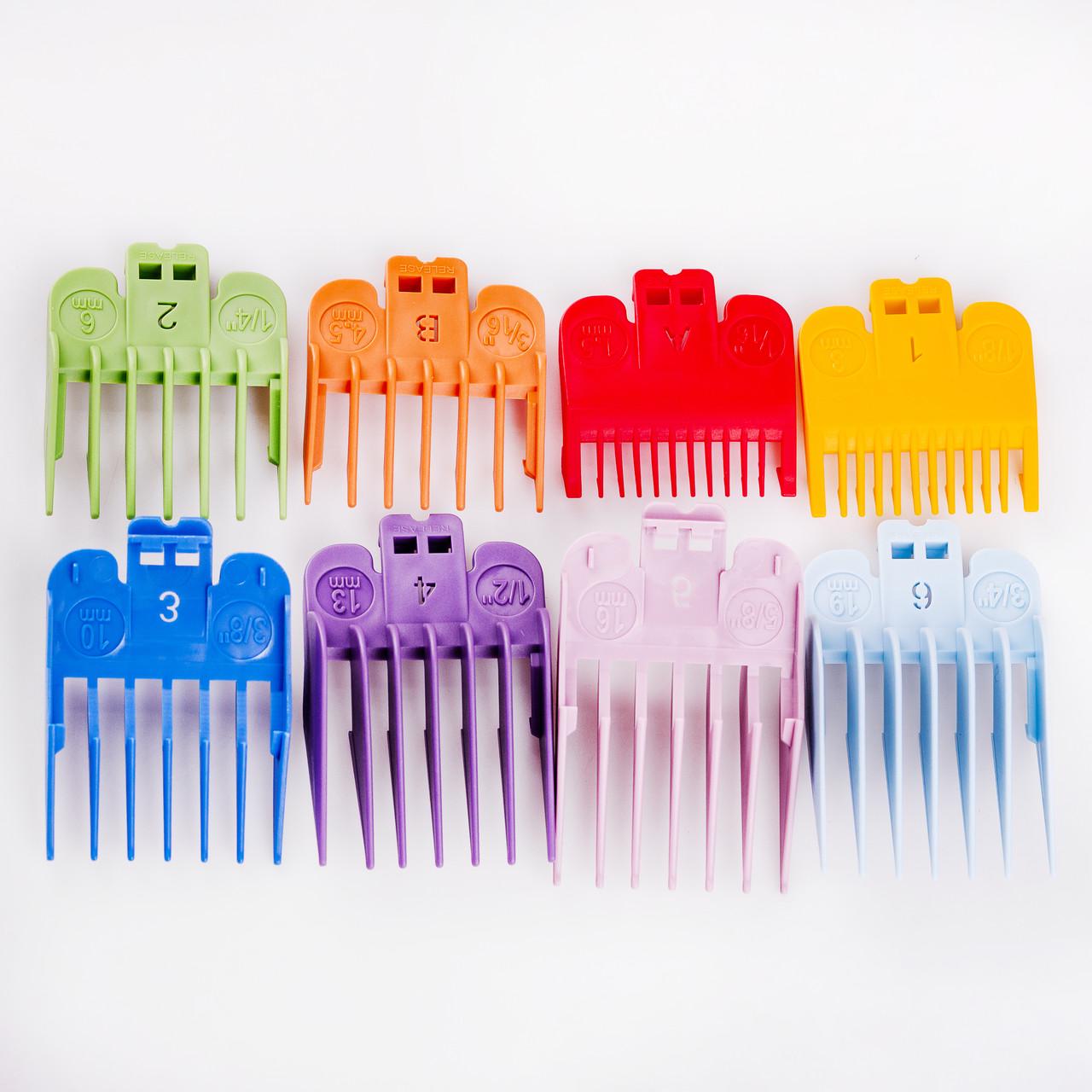 Машинка для стрижки волос Sokany SK-LF-9970 аккумуляторная с 8 насадками Желтый (3107) - фото 11 Машинка для стрижки волос Sokany SK-LF-9970 аккумуляторная с 8 насадками Желтый (3107) - фото 11