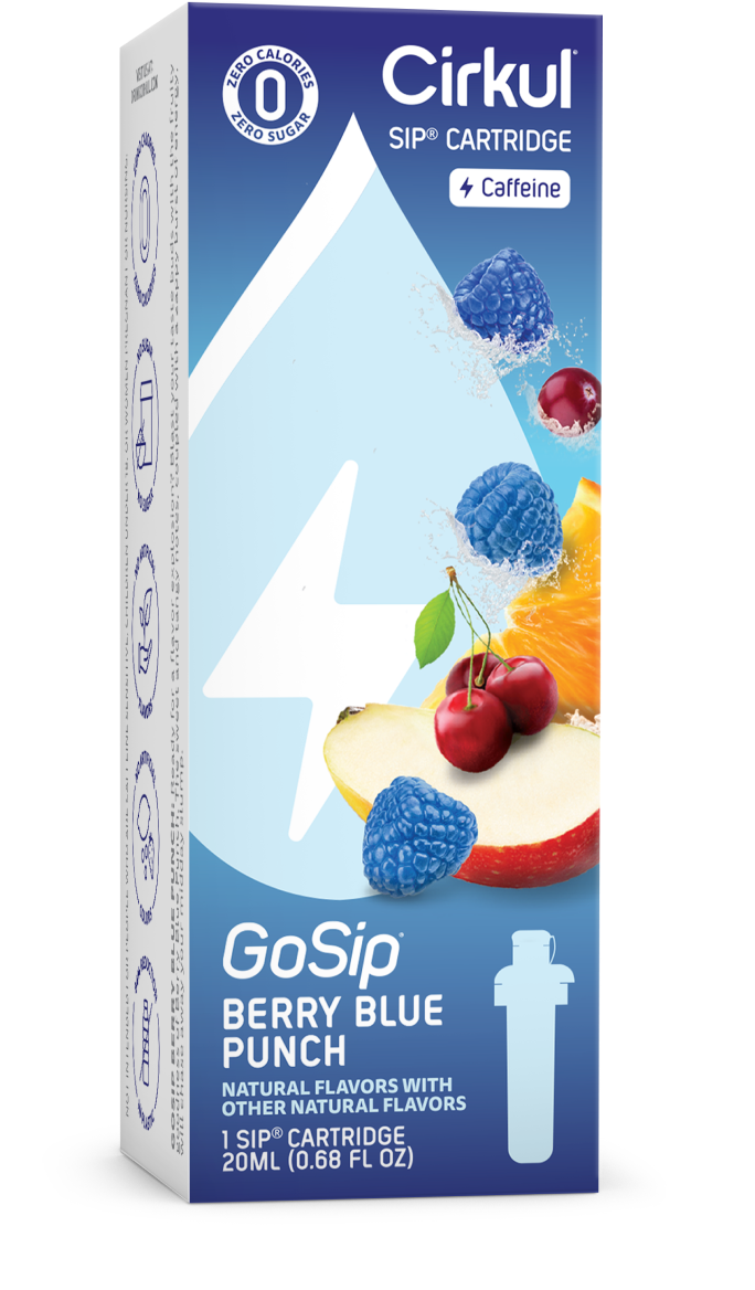 Картридж для Cirkul Berry Blue Punch GoSip 20 мл (42754)