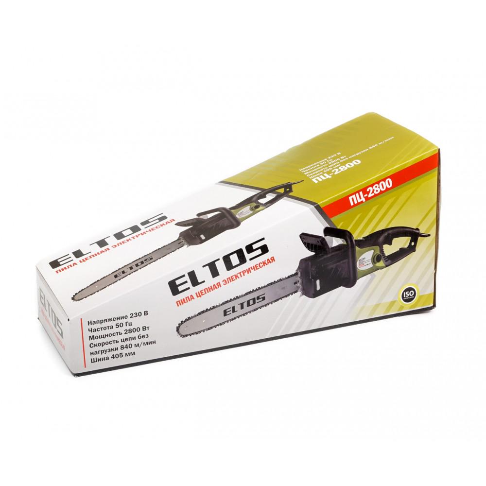 Пила цепная электрическая Eltos ПЦ-2800 (28523097) - фото 4