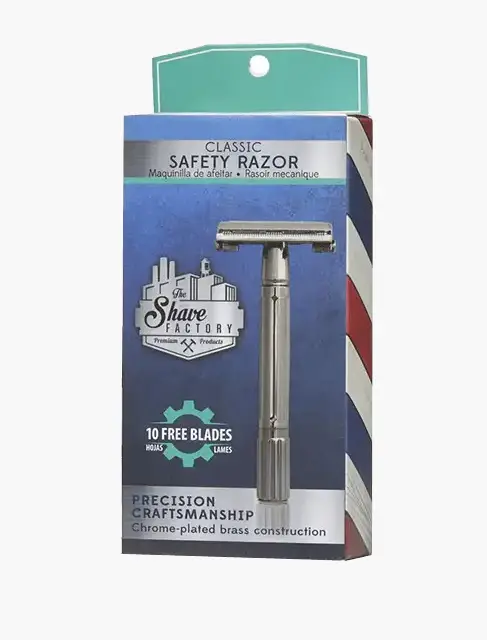 Бритва для гоління Т-подібна The Shave Factory Classic - фото 2 Бритва для гоління Т-подібна The Shave Factory Classic - фото 2