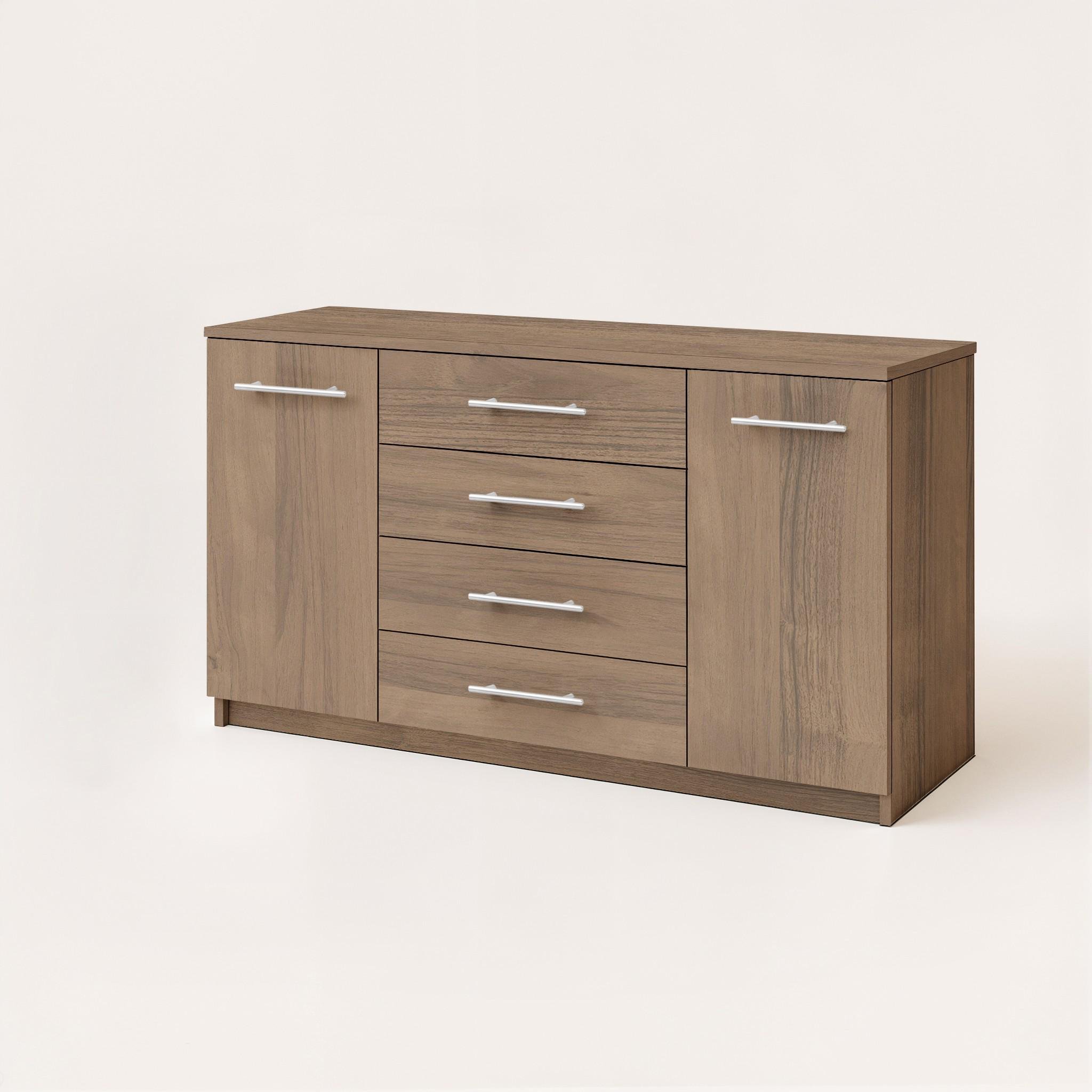 Комод Standart 4+2 1250х350х810 мм Орех Экко - фото 2