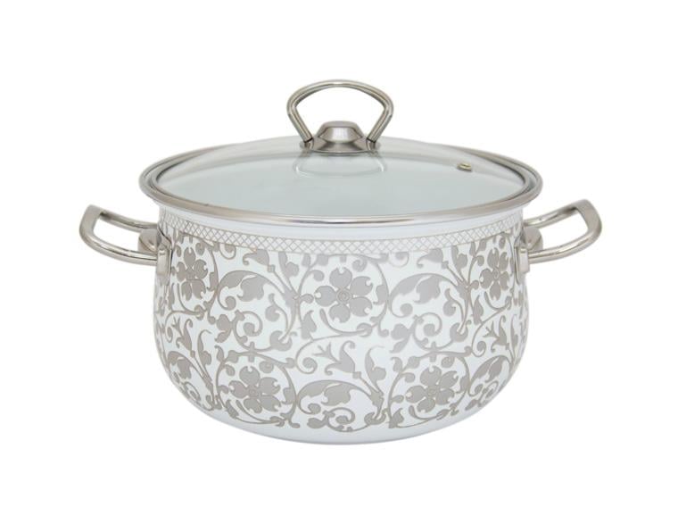 Каструля емальована Infinity Вензель 2,1 л індукційна (UK-6367436)