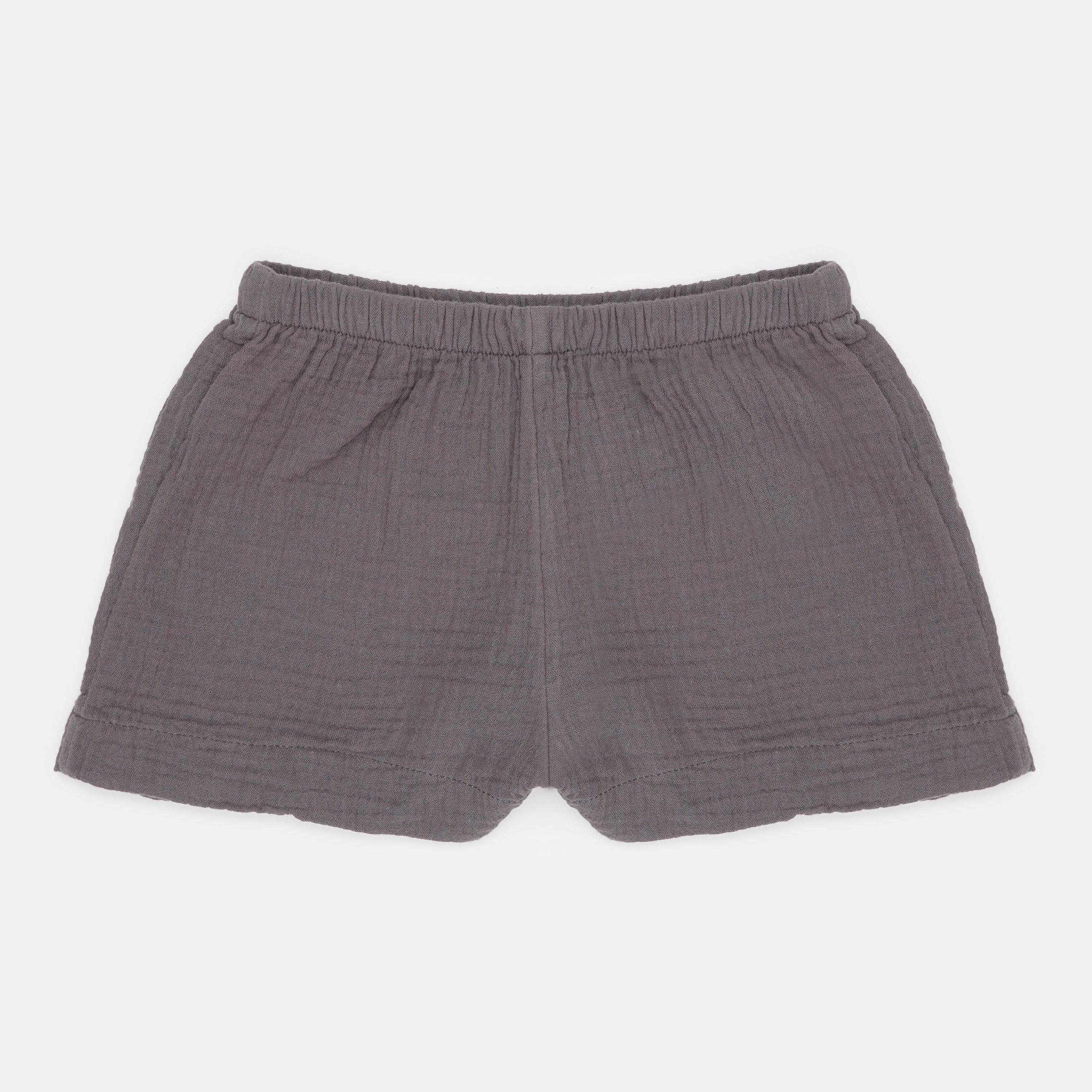 Шорти H&M р. 98 см Темно-сірий (A310990884)