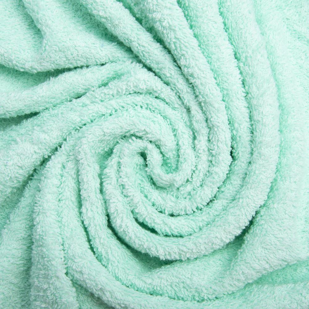 Полотно махровое хлопковое 430 г/м2 Светло-бирюзовый (1991799464)