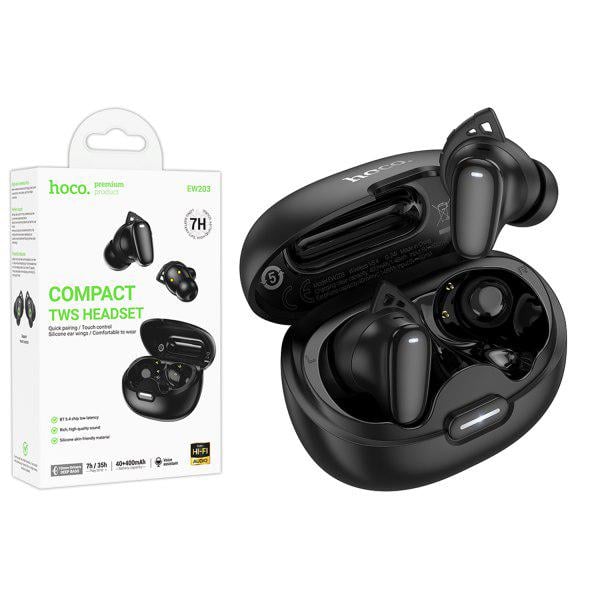 Навушники бездротові Hoco EW203 Чорний (25164739)