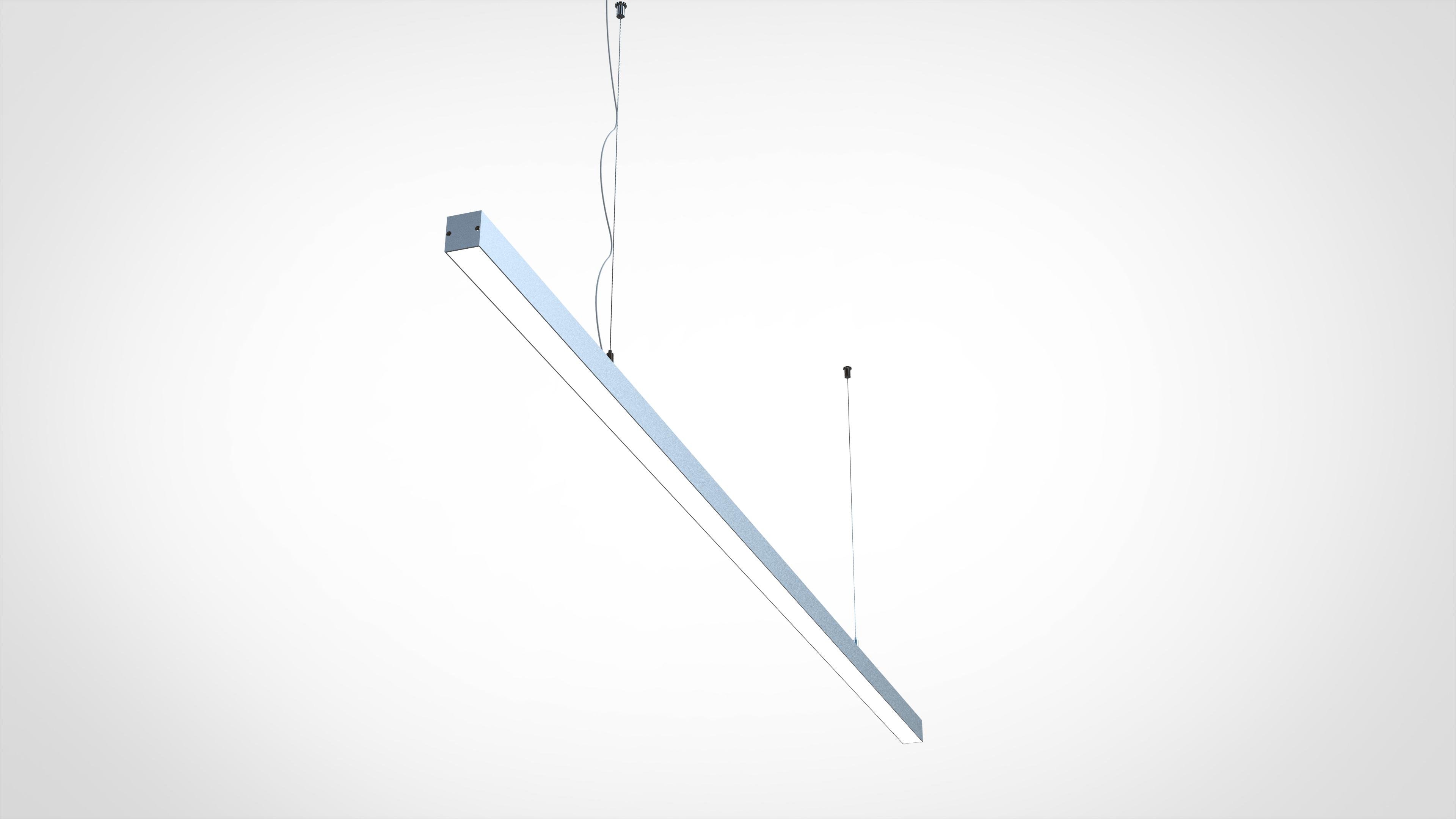 Светильник линейный подвесной L098 1700х35х37,5 мм 40 Вт 4000 К