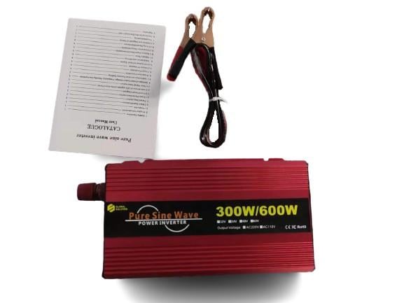 Инвертор Global Solution с чистой синусоидой 300/600W 12/220V (2268014337) - фото 3 Инвертор Global Solution с чистой синусоидой 300/600W 12/220V (2268014337) - фото 3