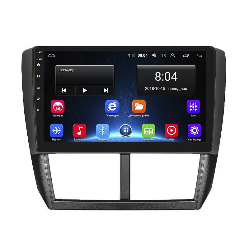 Автомагнитола штатная Lesko для Subaru Impreza III 2007-2011 9" 2/32Gb Wi-Fi GPS Base MOB Автомагнитола штатная Lesko для Subaru Impreza III 2007-2011 9" 2/32Gb Wi-Fi GPS Base MOB