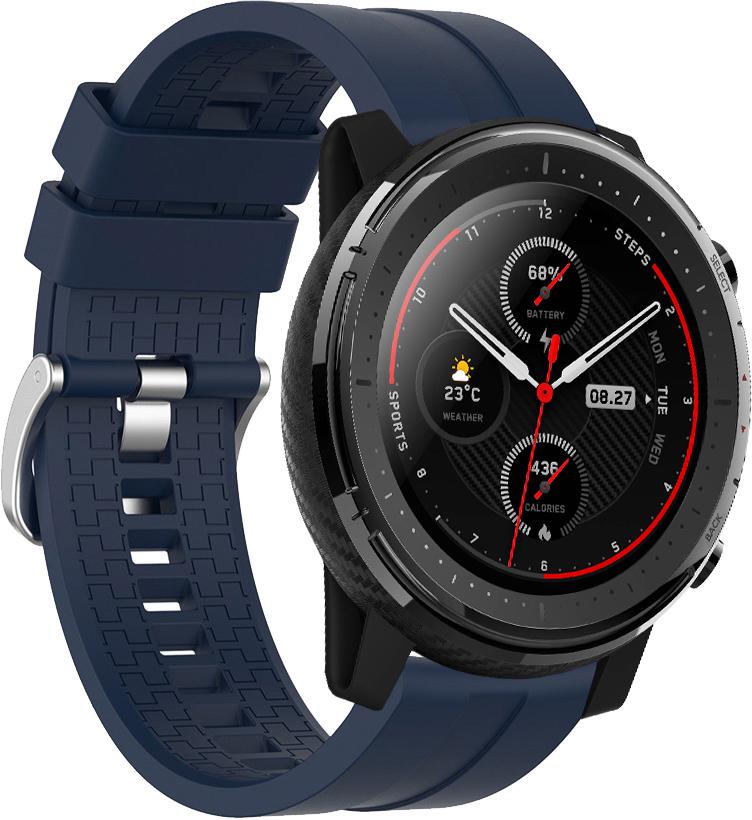 Ремінець Puzzle для Amazfit Stratos Dark Blue (15490)