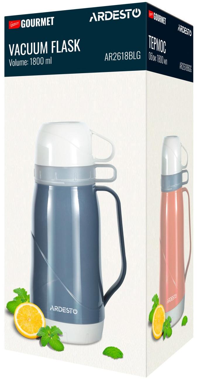 Термос Ardesto Gemini Gourmet 1800 мл Green (AR2618GRG) - фото 6 Термос Ardesto Gemini Gourmet 1800 мл Green (AR2618GRG) - фото 6