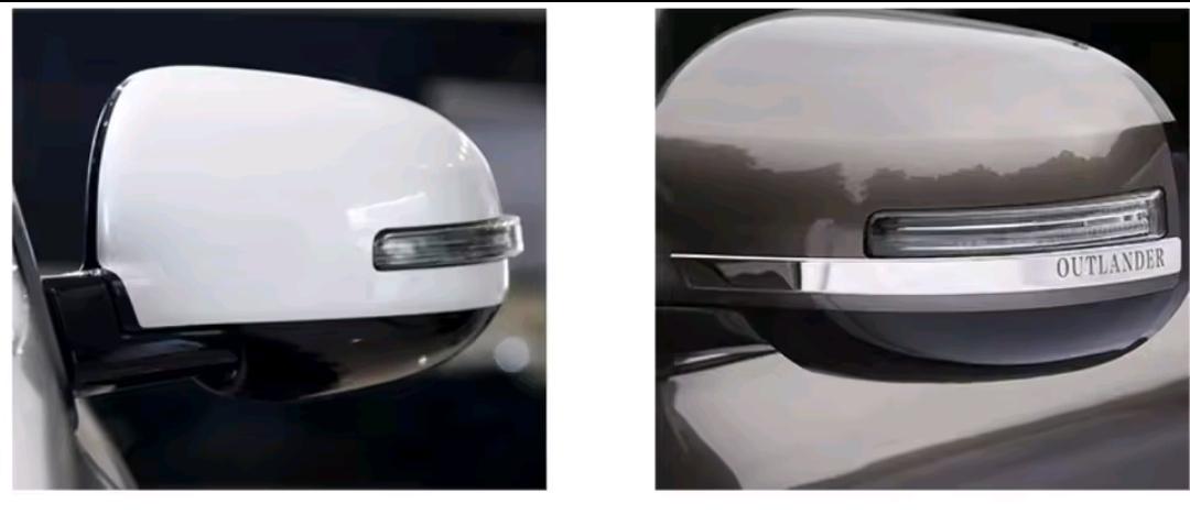 Накладки на дзеркала Mitsubishi Outlander 3 XL з написом Outlander 2 шт. (27489994) - фото 5 Накладки на дзеркала Mitsubishi Outlander 3 XL з написом Outlander 2 шт. (27489994) - фото 5