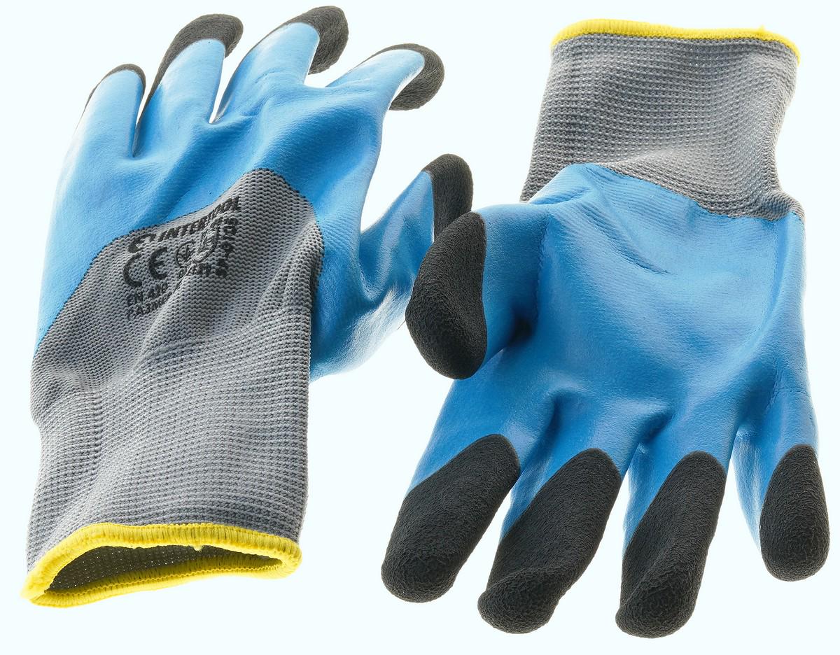 Перчатка трикотажная покрытая вспененным латексом р. 8 (sp-0105)