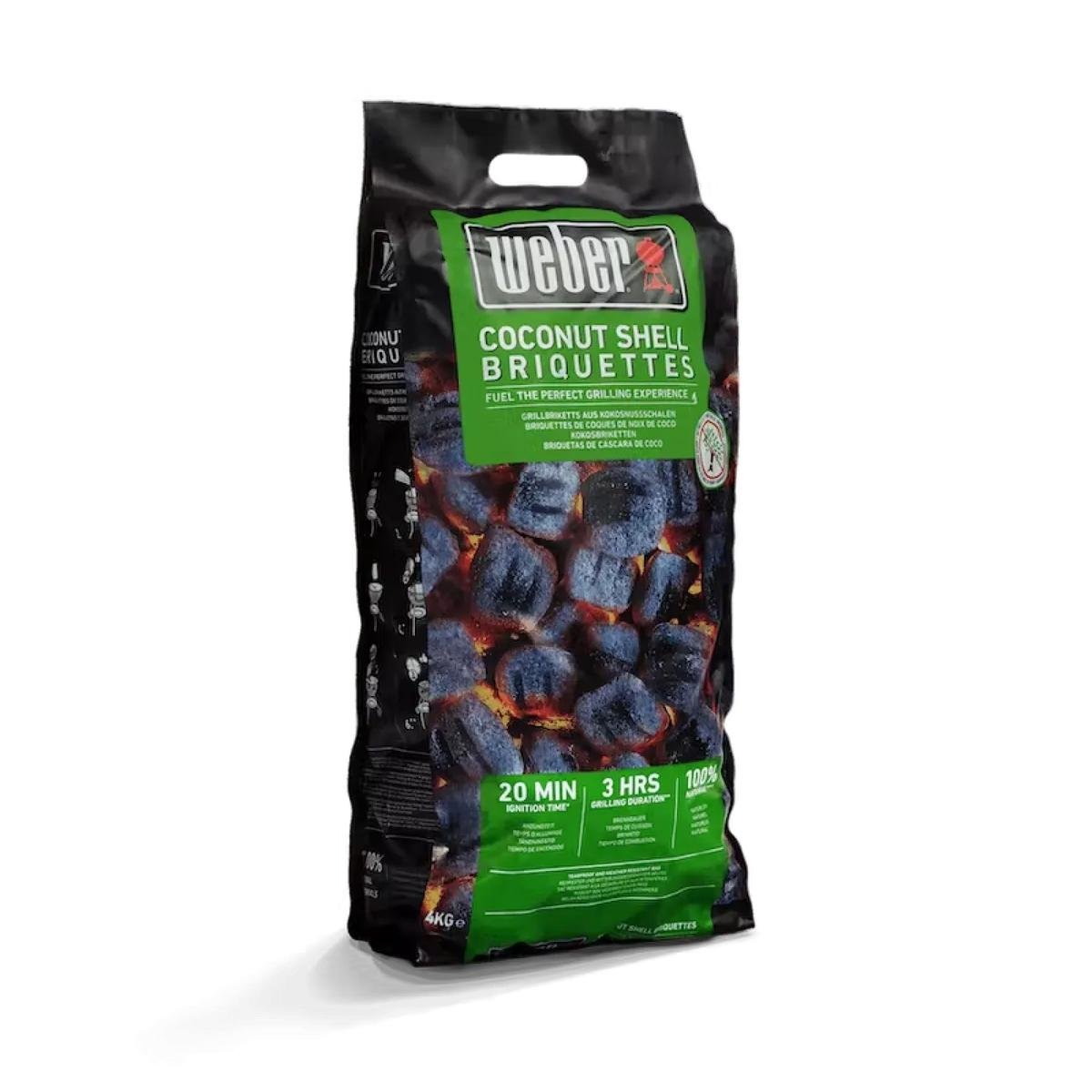 Брикети Weber з кокосової стружки 4 кг (18401)