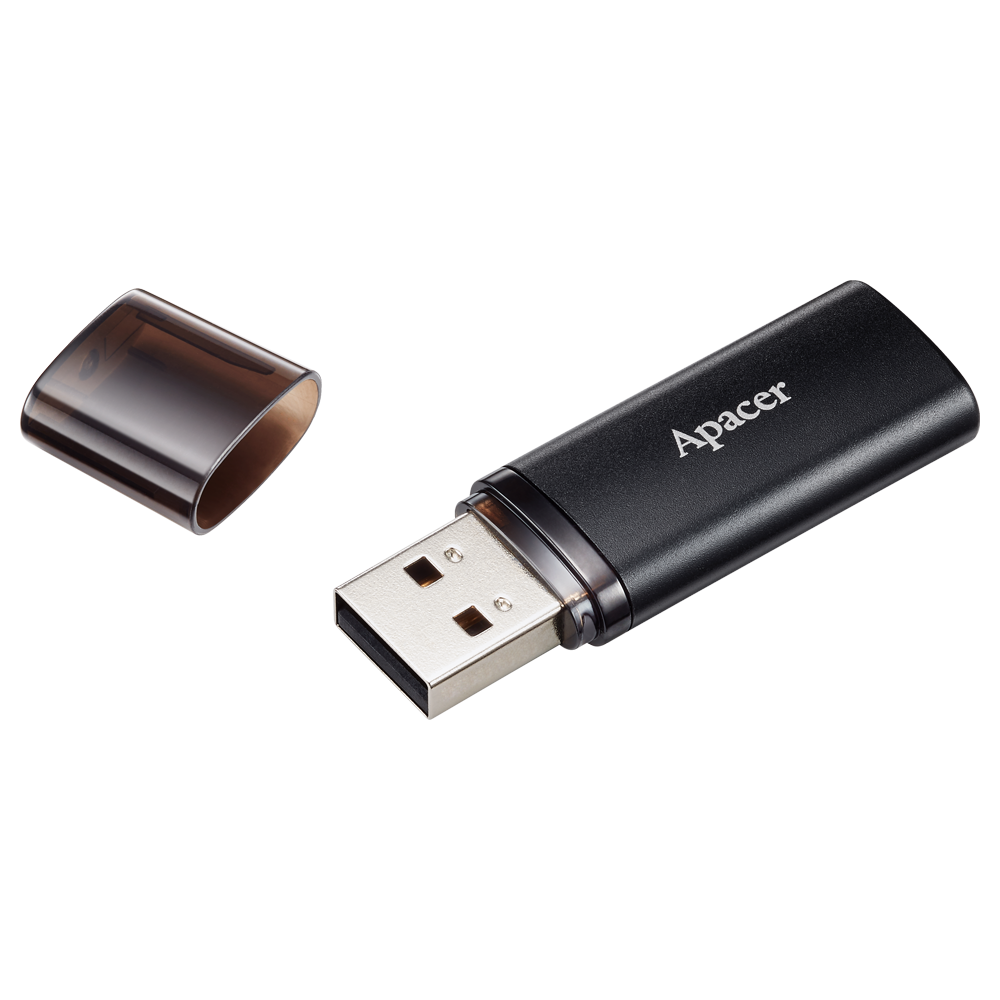 Флешка для ноутбука Apacer USB 3.1 AH25B 32 Gb Black (AP32GAH25BB-1) - фото 2