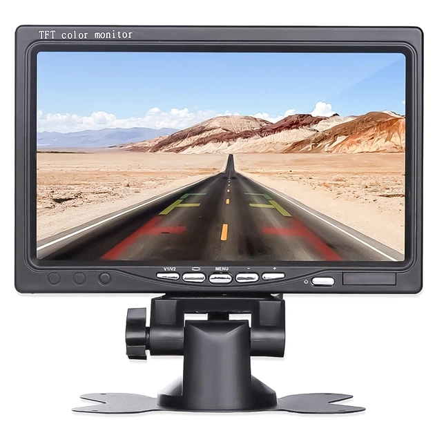 Автомонитор для заднего вида камеры TFT LCD 1024х768 PAL/NTSC/AHD цветной 7" (4884TFT) Автомонитор для заднего вида камеры TFT LCD 1024х768 PAL/NTSC/AHD цветной 7" (4884TFT)
