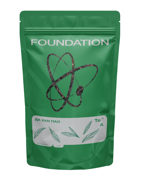 Чай Foundation Coffee Roasters Да Хун Пао Великий червоний халат 100 г Чай Foundation Coffee Roasters Да Хун Пао Великий червоний халат 100 г