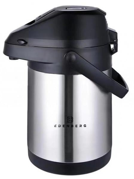 Термос Edenberg EB-3512 с помповым насосом из нержавеющей стали 3 л (2530557761) Термос Edenberg EB-3512 с помповым насосом из нержавеющей стали 3 л (2530557761)