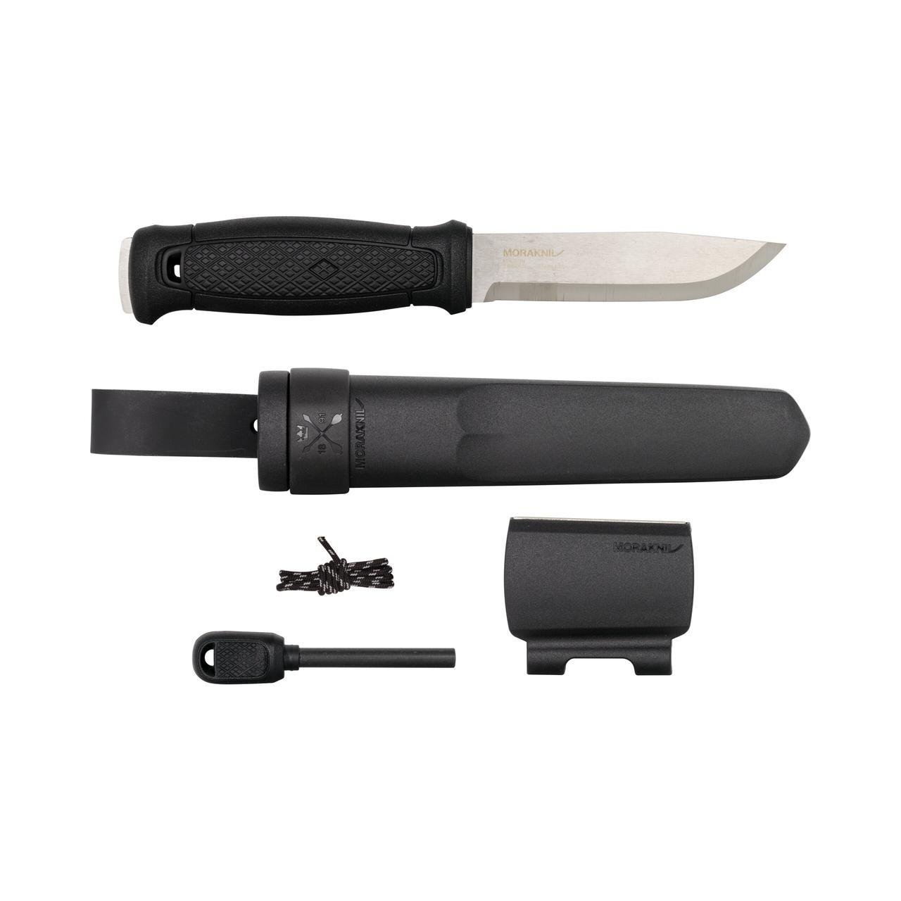 Нож туристический Morakniv Garberg Survival 58 HRC Sandvik 14C28N с чехлом/огневом и точилом нержавеющая сталь 109 мм (2359470607) - фото 1