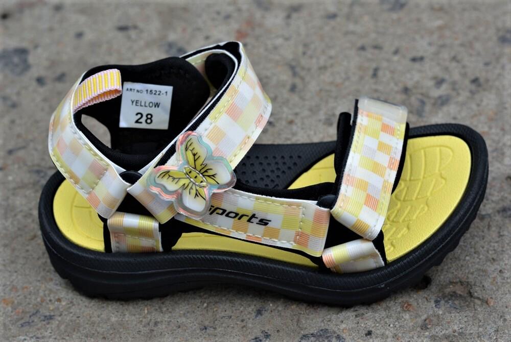 Сандалии детские EeBb для девочки р. 32 Желтый (11168990)