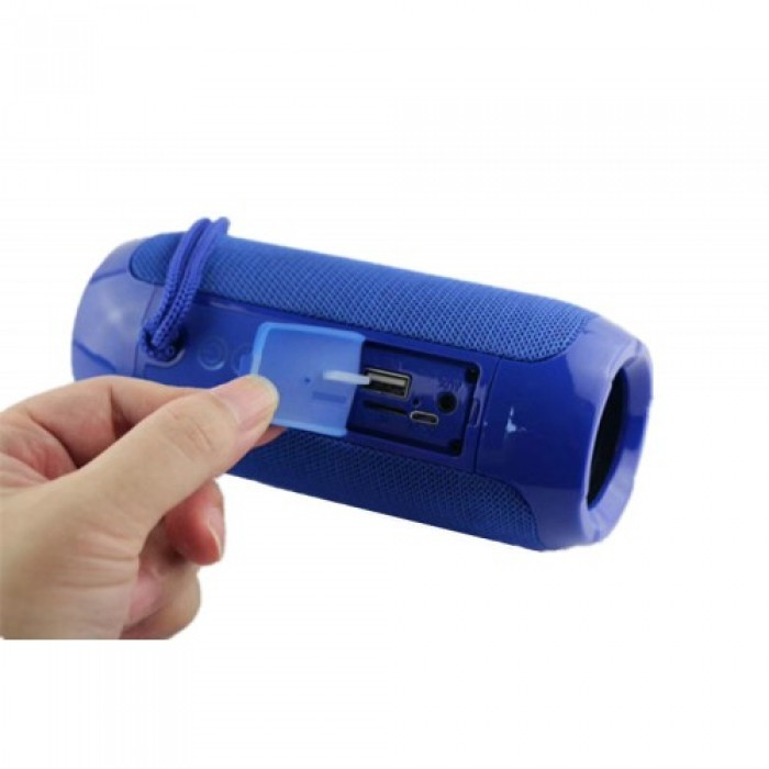 Портативная колонка Bluetooth TG-117 Синий (858090810) - фото 2
