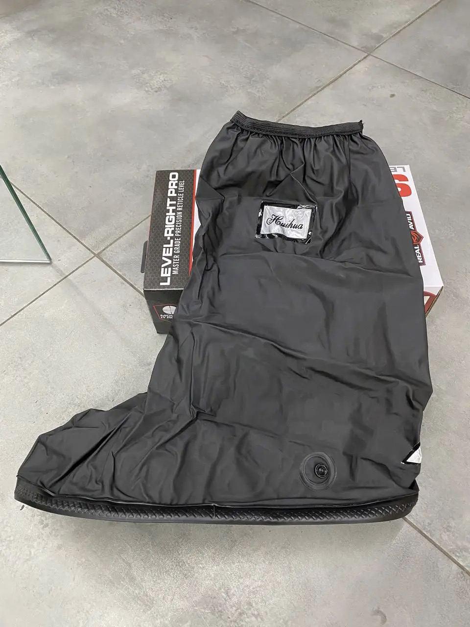 Бахилы на берцы высокие Yakeda водостойкие армейские Черный (243190) - фото 3 Бахилы на берцы высокие Yakeda водостойкие армейские Черный (243190) - фото 3