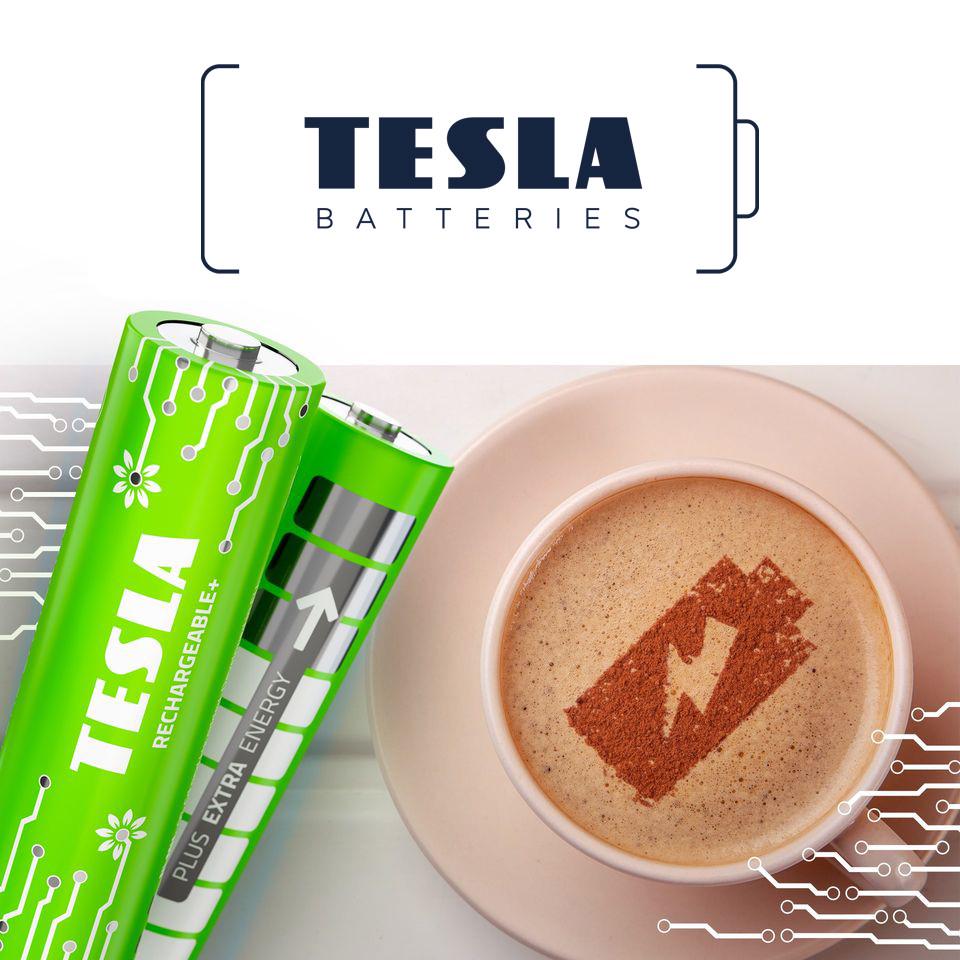 Акумулятори TESLA AAA GREEN+ RECHARGEABLE 800 mAh HR03 4 шт. (1789805361) - фото 4