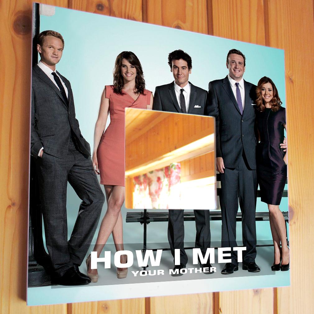 Зеркало декоративное "Сериал Как я встретил вашу маму" 260х260 мм (M03515)