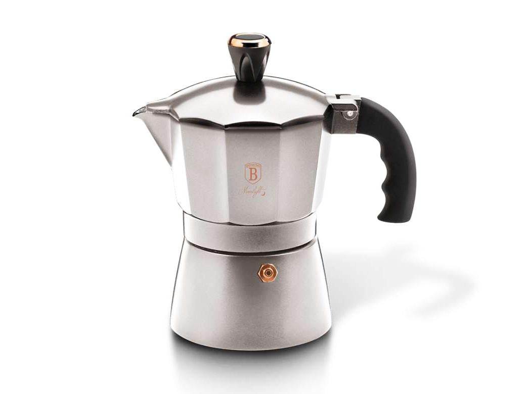 Кавоварка гейзерна Berlinger Haus Moonlight Edition BH6390 300 мл (14265)