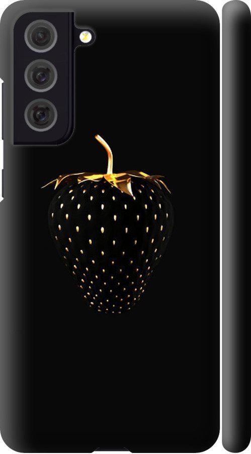 Чехол на Samsung Galaxy S21 FE Черная клубника (3585m-2302-42517)