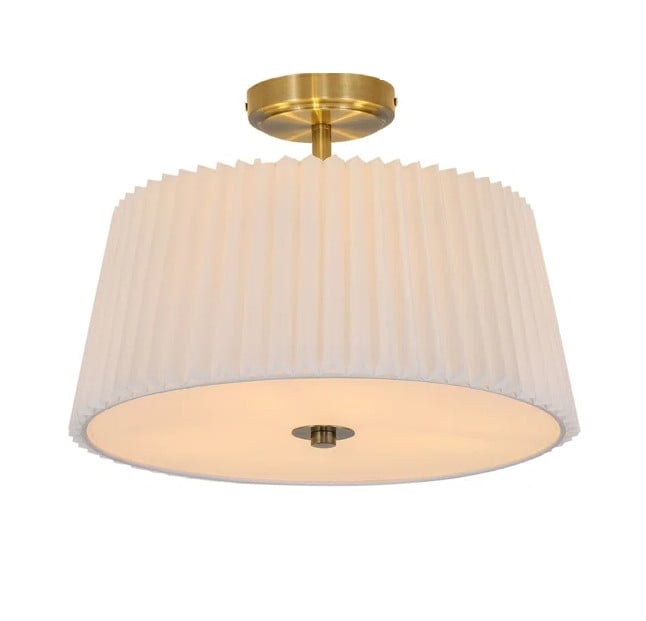 Люстра светодиодная Ветряная 8932 Золотистий