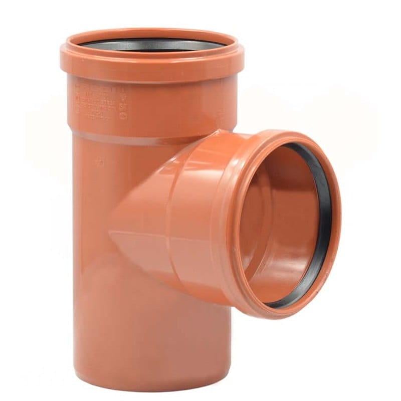 Трійник зовнішньої каналізації REDI 200x200 мм 87° (081205E)