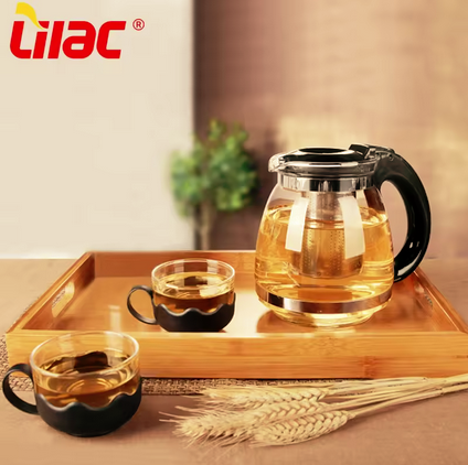 Заварник для чая LILAC S91 инфьюзерного типа с фильтром из нержавеющей стали 1500 мл (27667589) - фото 6