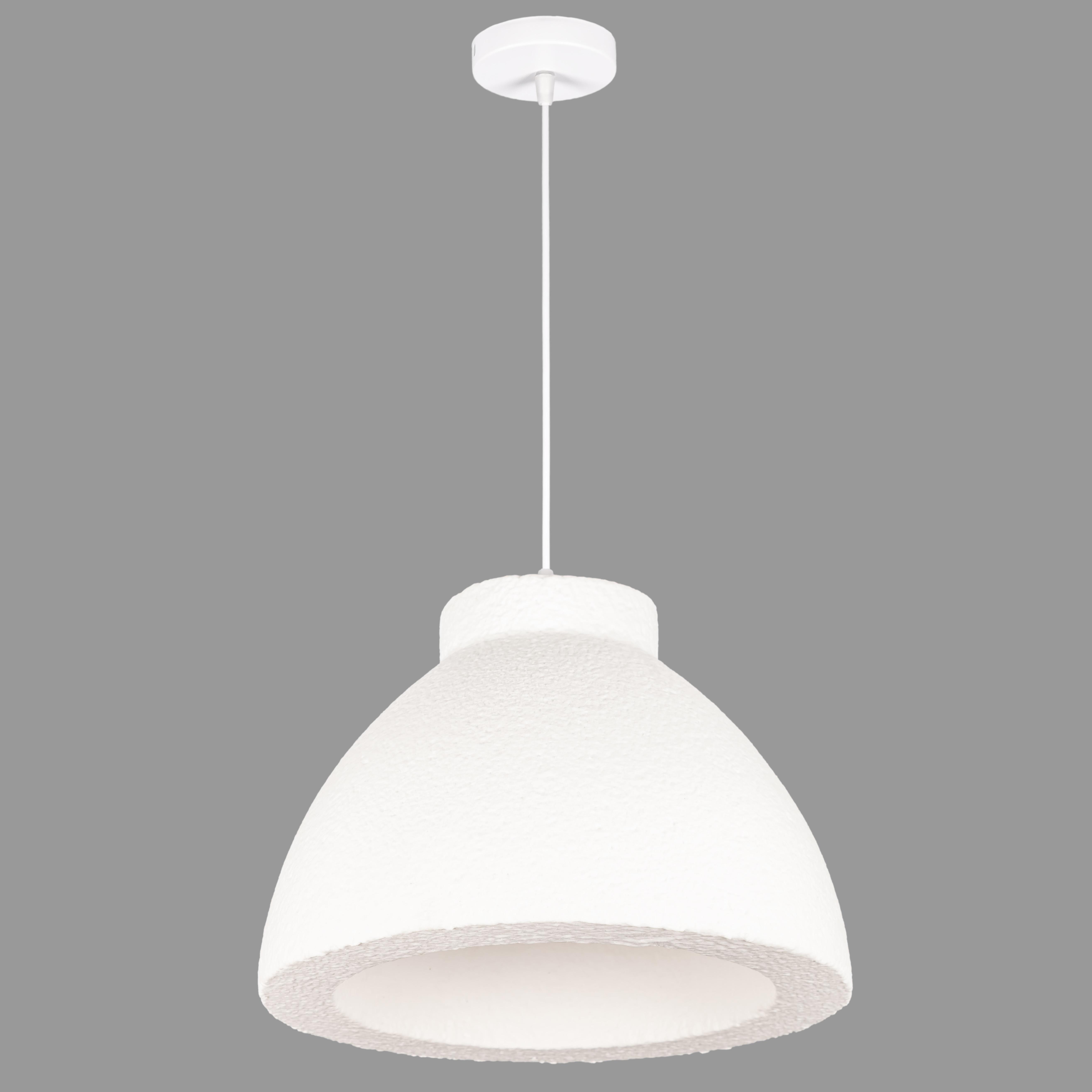 Люстра гіпсова Wabi-Sabi 39х27 см Білий (909-XL3595 (390) WH) Люстра гіпсова Wabi-Sabi 39х27 см Білий (909-XL3595 (390) WH)
