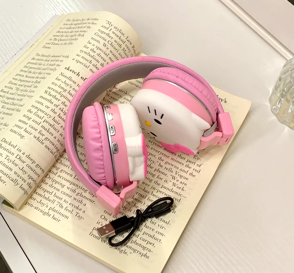 Беспроводные наушники Hello Kitty Bluetooth (AH-806) - фото 7 Беспроводные наушники Hello Kitty Bluetooth (AH-806) - фото 7
