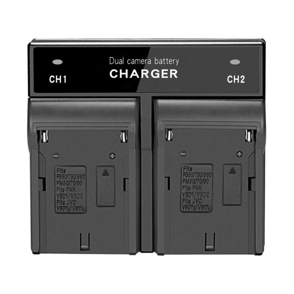 Зарядка двойная AC Prof 4456 kr NP-F для аккумуляторов типа Sony (2260713944)