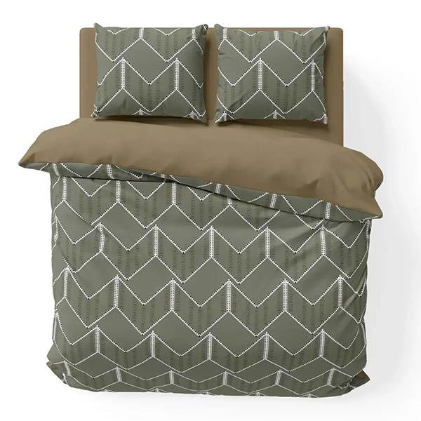Комплект постільної білизни Melluna полуторний Stone Leaf (ЦБ-00036711)