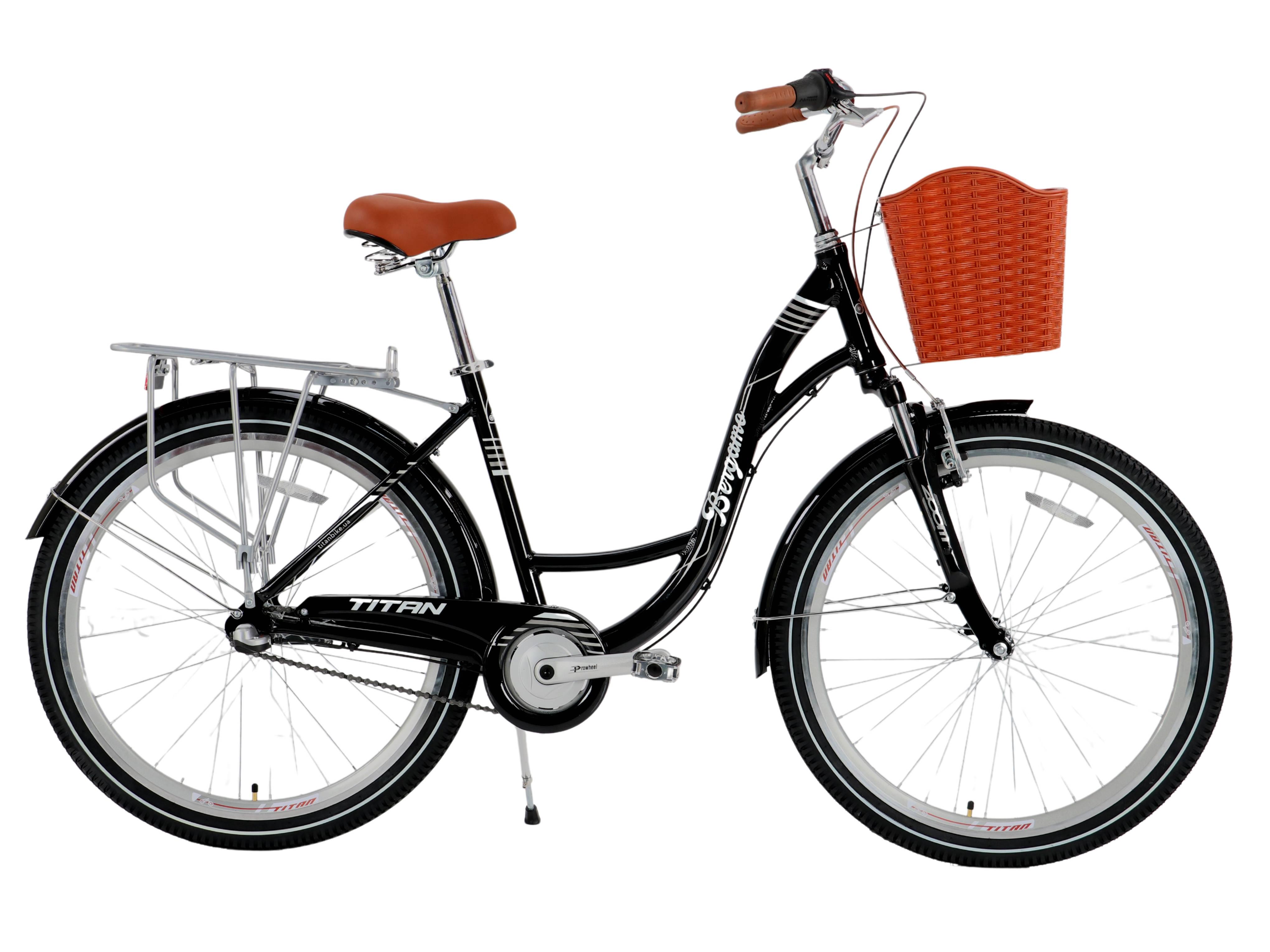 Велосипед Titan Bergamo NX 3 sp 26" 17" Черный