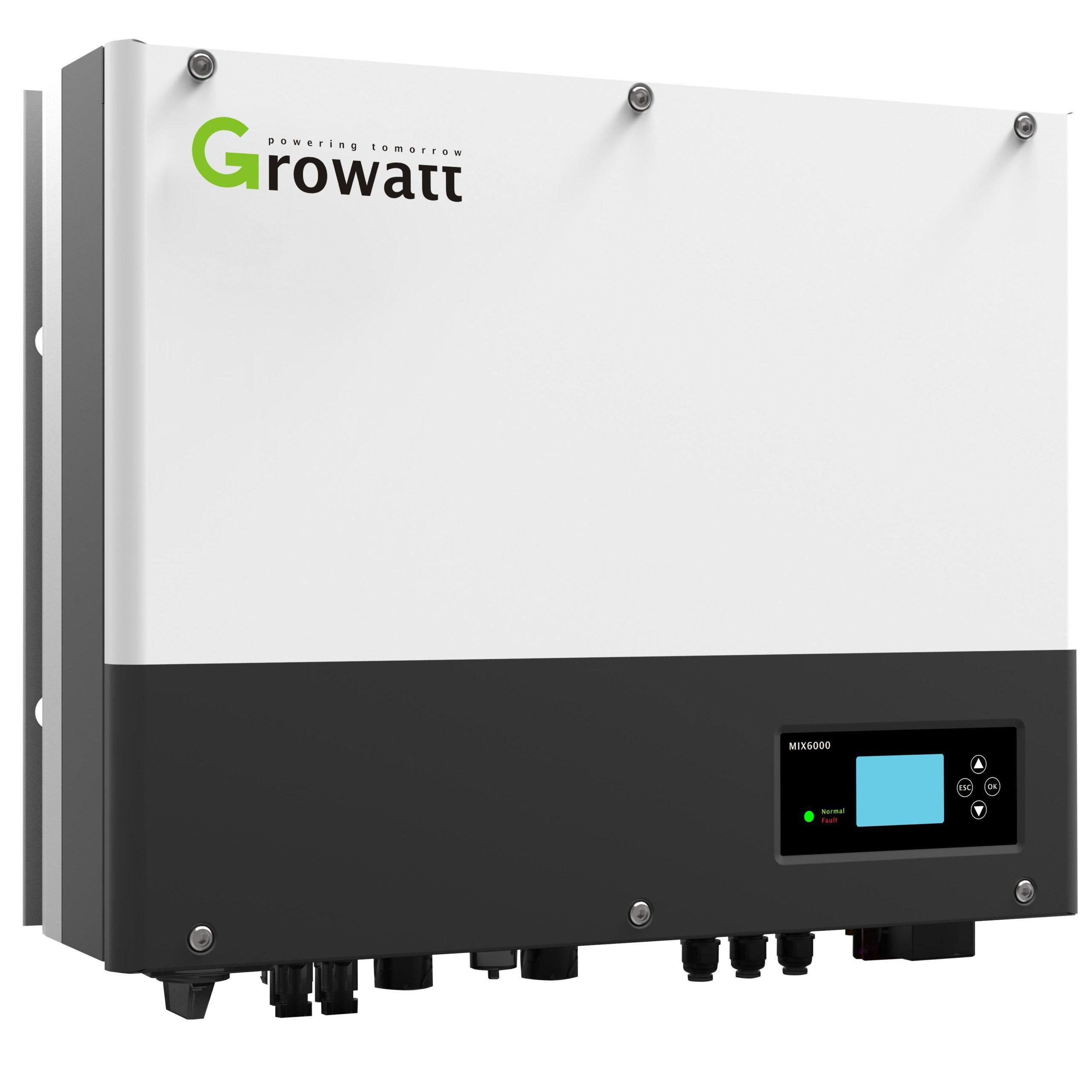 Гибридный инвертор Growatt SPH5000