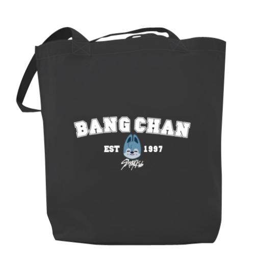 Шоппер Bang Chan Stray Kids 37x41 см Темно-серый (12817484-28-182062)